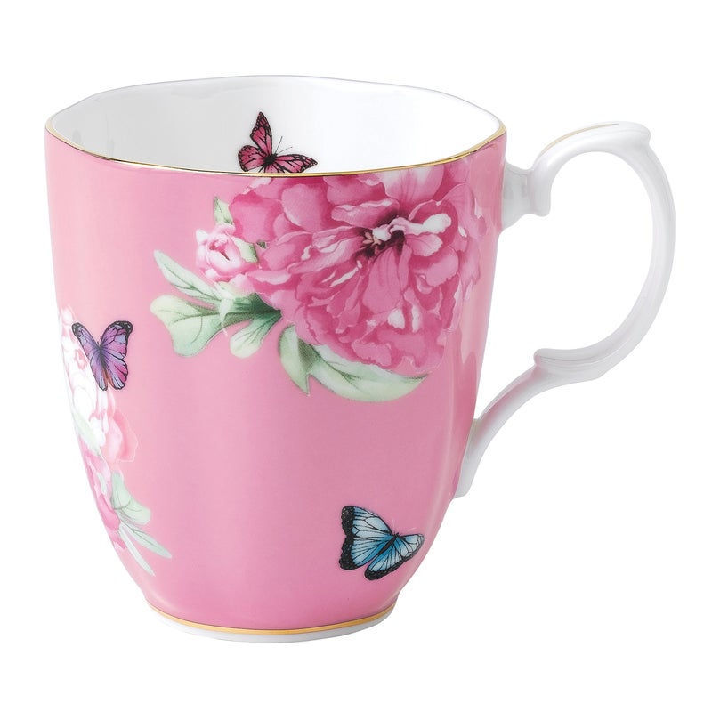 ROYAL ALBERT Miranda Kerr For Royal Albert Friendship Vintage Mug, Pink, 13.5 oz - Image 1